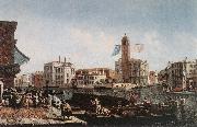 MARIESCHI, Michele The Grand Canal with the Fishmarket sg France oil painting reproduction
